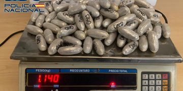 cápsulas de heroína ingeridas aeropuerto de Manises