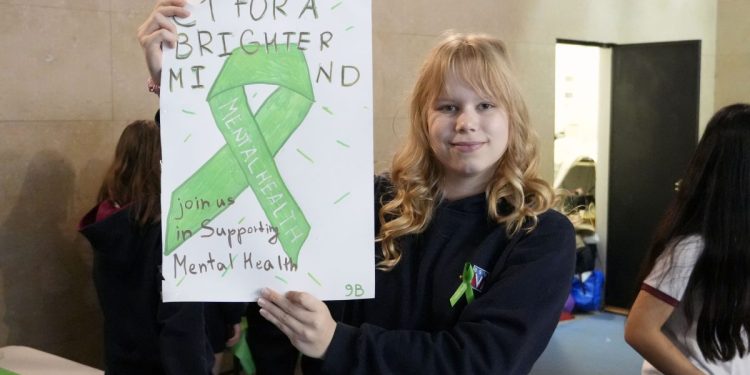 Alumnos de BSV duranta la Semana de la Salud Mental 4