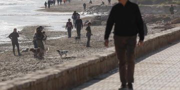 Castellón registra la máxima más alta del continente con 26,2 grados según Aemet