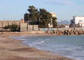 regeneración de las playas del norte de Sagunto