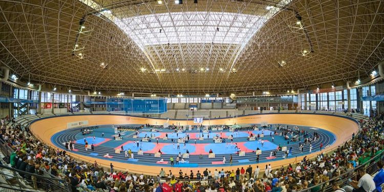 Open Internacional de la Comunitat Valenciana celebrado en el Velódromo Lluis Puig