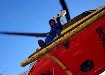 Rescate en Genovés por el GERA y helicóptero V-990 del Consorcio