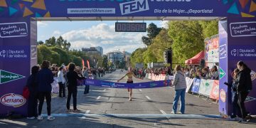 Cristina Juan, ganadora de la 10kfem