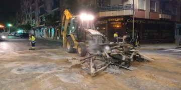 Dispositiu de neteja de la Nit de la Cremà de Xàtiva