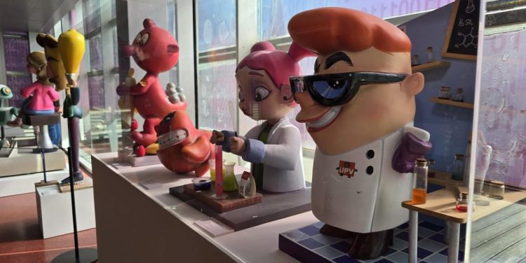 La UPV inaugura el museo Ciència i Falles el nuevo refugio para los ninots que divulgan conocimiento