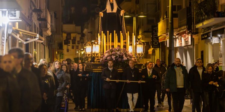 Processó del Sant Rosari en Gandia
