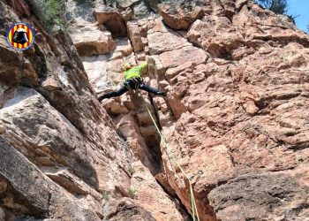 Rescates de montaña en Ontinyent y Algimia d'Alfara