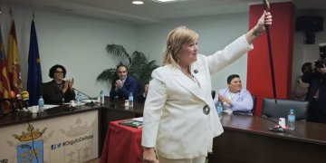 Noemí Cutillas hace historia en Rafal al convertirse en la primera alcaldesa del municipio