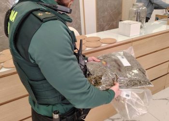 Cannabis camuflado como CBD en Guardamar del Segura