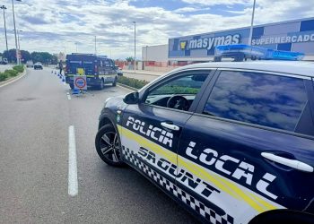 Intento de robo de una furgoneta de reparto en Sagunto