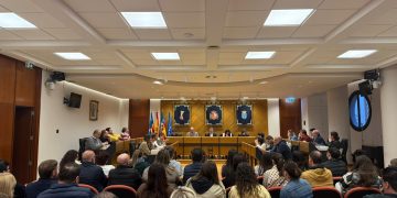 Pleno de las fallas de Burriana en el que se aprobó el nuevo calendario fallero 2027