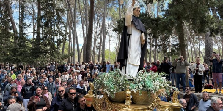 Rogativa de Sant Vicent Ferrer en Lliria