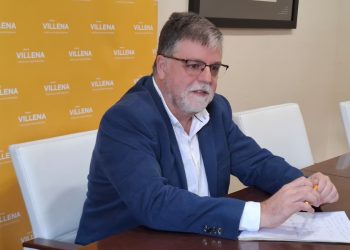 Fulgencio Cerdán, alcalde de Villena.