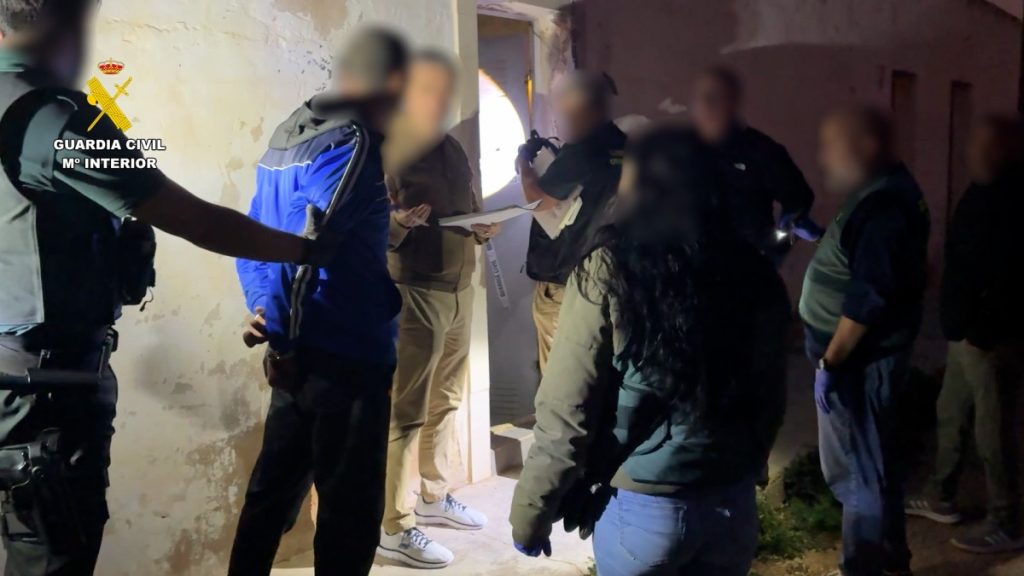 La Guardia Civil ha detenido al acusado de asesinato.