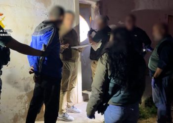 La Guardia Civil ha detenido al acusado de asesinato.