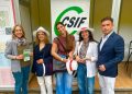 CSIF Educación en la feria de empleo universitario de la UPV