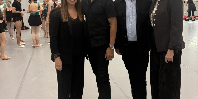Carlos Acosta en el Conservatori Superior de Dansa de València ‘Nacho Duato’