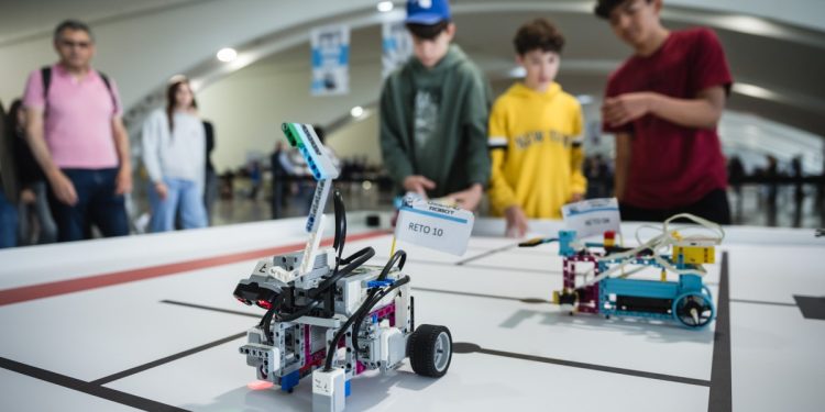 Desaíio Robot en el Museu de les Ciències