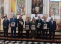 Presentación del cartel del centenario de la Real Cofradía de Jesús en la columna