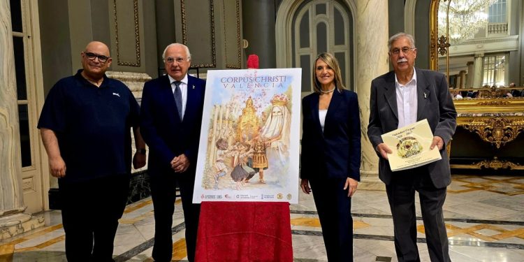 Presentación del cartel del Corpus Christi de Valencia