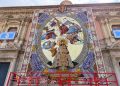 El tapiz abre el programa de actos de la Virgen de los Desamparados
