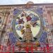 El tapiz abre el programa de actos de la Virgen de los Desamparados