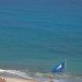 Bandera azul en la playa de l'Alfàs del Pi.