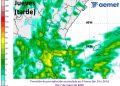 Mapa meteorológico de este jueves.