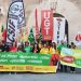 Protesta de docentes ante les Corts.